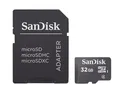 SanDisk microSDHC Speicherkarte 32GB + SD Adapter SDSDQM-032G-B35A