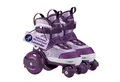Hudora Rollschuhe My First Quad Skates, verschiedene Farben, Gr. 26-33, größenverstellbar, Belüftungssystem