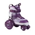 HUDORA Rollschuh My First Quad, lavender Gr. 26-29 größenverstellbare Rollschuhe