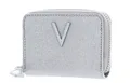 VALENTINO Portobello Zip Around Wallet Geldbörse Argento silberfarben Neu