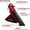Einhell Venturro 36/240 Solo (Akkubetrieb, Laubbläser, Laubsauger) (3433640)