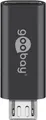 Micro-USB/USB-C™ OTG Hi-Speed-Adapter für den Anschluss von Ladekabeln