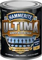 Hammerite Metallschutzlack Ultima Matt, Hochwertiger Schutzlack für alle Metalle im Außenbereich, Saphirblau, RAL 5003, 750 ml