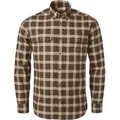 Chevalier Flanell-Hemd Heron - Soil Brown Checked M
