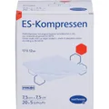 ES-KOMPRESSEN steril 7,5x7,5 cm 12fach Großpackung 100 St PZN06453932