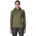 Patagonia Damen R1 Ultralight Hoodie (Größe XL, oliv)