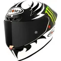 Suomy S1-XR GP Pecco Bagnaia Monster Mugello Replica 2024, Integ - Weiß/Schwarz/Grün - XS