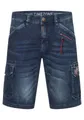 TIMEZONE Jeansshorts Cargo mit Reißverschlussdetails und Denim Style (1-tlg) Regular RykerTZ Short