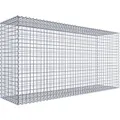 Gabiona Spiralgabione, LxHxT: 200 x 100 x 50 cm - silberfarben