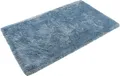 Homie Living Badematte Porto Azzurro, Höhe 30 mm, rutschhemmend beschichtet, fußbodenheizungsgeeignet, schnell trocknend, Polyester, rechteckig, Badteppich, uni, rechteckig & rund, waschbar, Badezimmerteppich