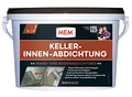 MEM Keller-Innen-Abdichtung, Dauerhafte Sperrschicht gegen eindringendes Wasser, 2-komponentige Wand- und Bodenabdichtung, Gegen drückende Feuchtigkeit, 5 kg