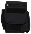 Gürteltasche mit 3 Fächern, schwarz
