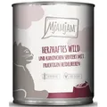MjAMjAM herzhaftes Wild & Kaninchen an fruchtigen Heidelbeeren 6x800 g