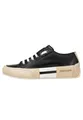 Candice Cooper Rock Patch S-Sneakers aus Leder in Vintage-Optik, schwarz 39