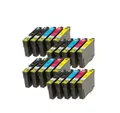 Tisanto 20x für T1631 - T1634 refill Tintenpatronen kompatibel zu Epson