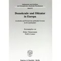 Duncker & Humblot Demokratie und Diktatur in Europa (Wolf D. Gruner, Heiner Timmermann, 2001) (55187273)