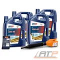 EUROLUB 4x 5 L GT 10W-40 MOTORÖL FÜR ACEA A3/B4 API SL/CF MB 229.1 VW 501.01/505
