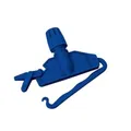 meiko Textil GmbH Meiko Nasswischmopphalter KS KENTUCKY, Schnellverschluss, blau, für Nasswischmopp Baumwolle mit Band, Kunststoff, Blau 937030-000-1