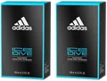 adidas ICE DIVE Eau de Toilette EdT Spray holzig aromatischer Herrenduft 2x100ml