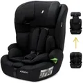 Osann Kinderautositz Resa, Kindersitz ohne Isofix ab 1 Jahr, Autositz von 76 bis 150 cm (Black) - Schwarz