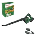 Bosch Garten Akku-Laubbläser UniversalLeafBlower 18V-130 mit 1x Akku 2,5 Ah -...