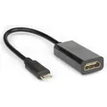 Hamlet XVAUC-HDM4K USB Typ-C HDMI Typ A (Standard) Videokabel und Adapter Schwarz (HDMI) (XVAUC-HDM4K)