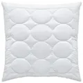 Bio:Vio Kopfkissen Tendre, Natur, Textil, Füllung: Faserbällchen, 80x80 cm, Oeko-Tex® Standard 100, weich und anschmiegsam, pflegeleicht, perfekte Stützfunktion, für alle Schlafpositionen geeignet, hygienisch, luftdurchlässig, Tasche, Schlaftextilien, Kopfkissen & Nackenkissen, Kopfkissen