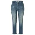 MAC Stretch-Jeans MAC MONTANA green destroyed wash 2801-90-0333L D613 - VINTAGE blau W44 / LOL