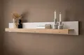 Wandboard HOME AFFAIRE "Sonora, modernes Wandregal, Wandhalter mit Ablagefläche, 189 cm breit", kaschmir, eiche artisan, B:189cm H:20cm T:15cm