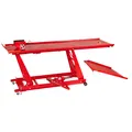 Hydraulische Motorrad Hebebühne 450kg Werkstattlift Reparatur Plattform Heber