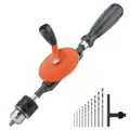 Handbohrmaschine, Leistungsstark 3/8 Zoll 1.510mm Spannfutter Stahlguss Doppe...