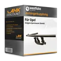 Für Opel Insignia Sports Tourer 08-13 WESTFALIA Anhängerkupplung abnehmbar NEU