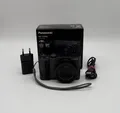 Panasonic Lumix DC-TZ202 schwarz in OVP - Getestet - LESEN