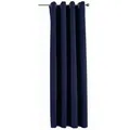 Gardinenbox Vorhang, Blau, Textil, 140x160 cm, Oeko-Tex® Standard 100, Wohntextilien, Gardinen & Vorhänge, Fertiggardinen, Ösenschals