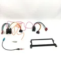 Sound way Autoradio Montage Kit 1 DIN Auto Blende Adapter ISO Anschluss