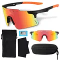 Schnelle Brille Rave Sonnenbrille Herren Damen Polarisiert,Fahrradbrille Sung...