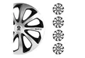 OMAC Radkappen Sparco 14 Zoll Roma Silber Grau 4tlg, (4-St) Einfache Installation, Haltbar