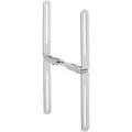 Blumenkastenhalter H-Form verzinkt für Mauern Pflanzen Halterung, max 15kg /24cm