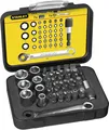 Stanley 1-13-907 Set 39 Stück Bits 25 mm 1/4" magnetischer Bithalter