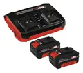 Einhell Akku Twinpack 2x Akku 4 Ah + Twincharger Kit - 4512112
