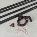 Umbra Twilight Doppelvorhangstange 168–350 cm, schwarz