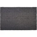 KARAT Kokosmatte Eingangsmatte Fußabtreter Grau 17 mm 80 x 100 cm