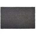 FLOORDIREKT Fußmatte Kokos - 100 % natürliche Kokosfasern - Rutschfest & Pflegeleicht - 80 x 100 cm - 17 mm - Grau