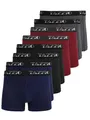 Tazzio Herren Boxershorts BS1000 – 8er Pack Basic Unterhosen Baumwolle – Bequeme Retroshorts mit Komfortbund | Atmungsaktive Männer Unterwäsche in Mix – Größe 5XL