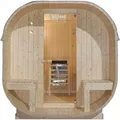 Outdoor Sauna Cube Größe:deluxe L Sauna Outdoor-sauna Holzsauna Im - Home Deluxe