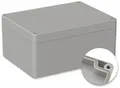 POLLIN, Polycarbonat Gehäuse, 160 x 120 x 75 mm, IP65, Lichtgrau