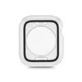 210918 Hülle Apple Watch 4/5/6/SE 1. Gen./SE 2. Gen (Schwarz, Transparent)