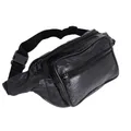Bauchtasche mit Fronttasche Reißverschluss