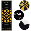 Kingpower Dartmatte Dart Matte Dartteppich Turnier Matte Dartmatte Darts 237x80 cm Auswahl gelb