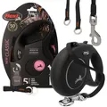 Einziehbare Hundeleine Automatikleine Rollleine 50kg 5m Große Hunde Leine Robust